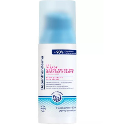 BEPANTHEN DERMA CREMA FACIAL NUTRITIVA RECONSTITUYENTE 50 ml