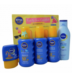 NIVEA Sun Esentials Family Travel 5 artículos