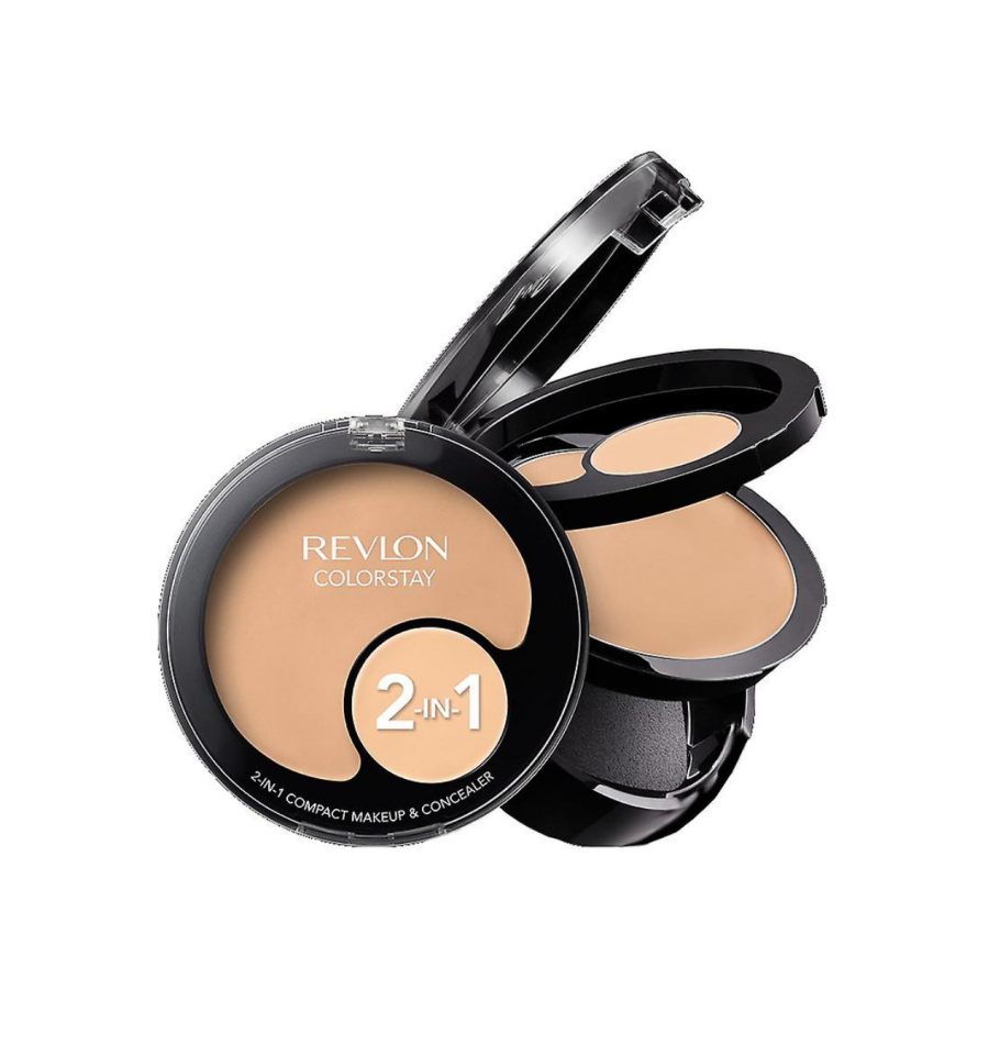 Revlon Colorstay Maquillaje Compacto y Corrector 2-en-1 tono Sand Beige 180  - FARMACIA MARINO