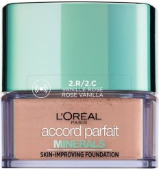 L'ORÉAL ACCORD PARFAIT MINERAL 2R/2C VAINILLE ROSÉ 10 gr